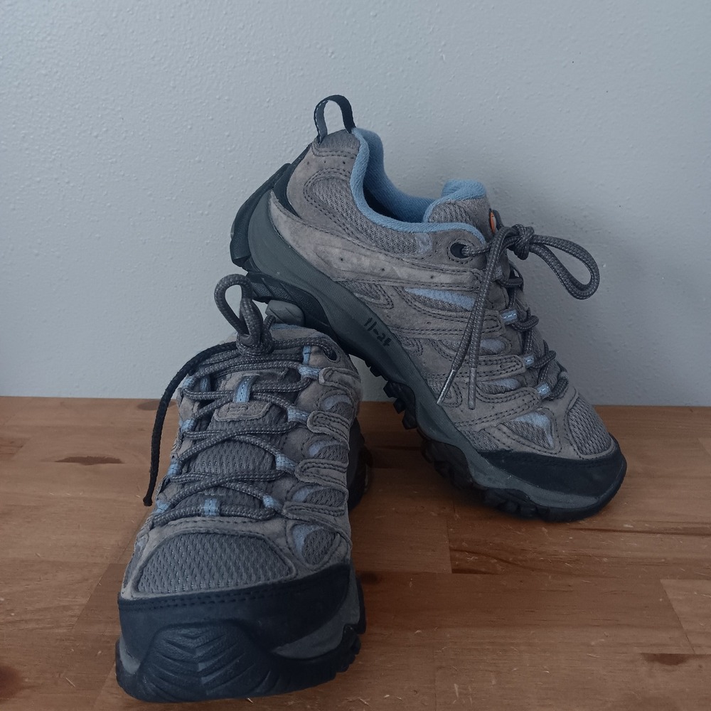 Merrell Moab 3 Waterproof Hiking Shoes Women 7.5 Taupe Vibram J500160